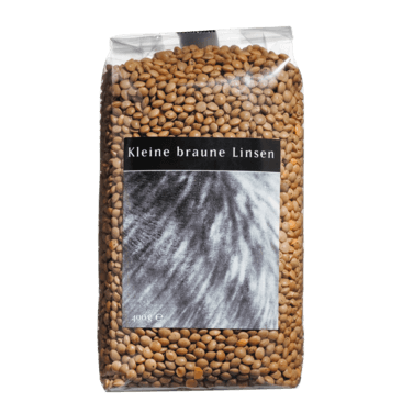 Kleine braune Linsen | aus der Türkei | 400 g Packung